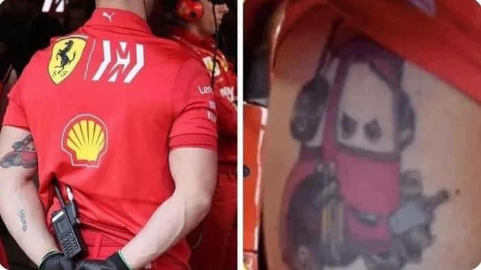 F1 mechanik m svoj vzor